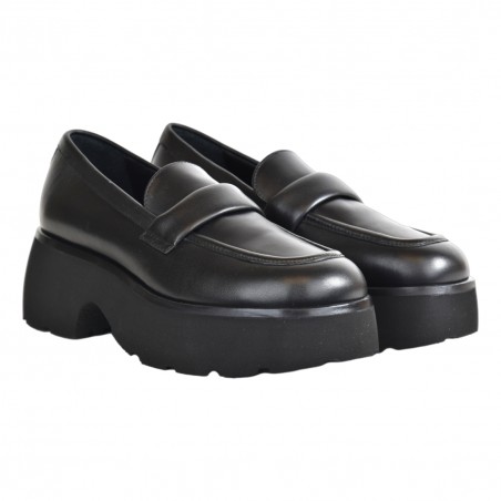 MOCASSINO IN PELLE OA NON-FASHION A120 NERO