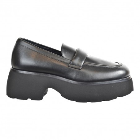 MOCASSINO IN PELLE OA NON-FASHION A120 NERO