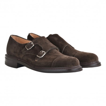 DOPPIA FIBBIA CHEANEY COVENT CHOCOLATE