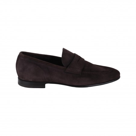 MOCASSINO CAMOSCIO / BARRETT 091U036.28 CIOCCOLATO