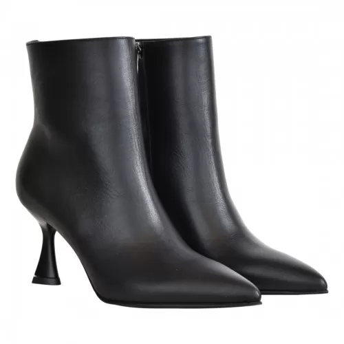 TRONCHETTO PELLE SERGIO LEVANTESI JAM24 NERO