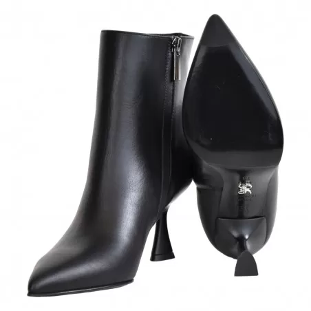 TRONCHETTO PELLE SERGIO LEVANTESI JAM24 NERO