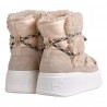 STIVALETTO STRINGATO PELLICCIA ASH MOBOO02 EGGNUG