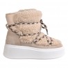 STIVALETTO STRINGATO PELLICCIA ASH MOBOO02 EGGNUG