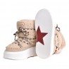 STIVALETTO STRINGATO PELLICCIA ASH MOBOO02 EGGNUG