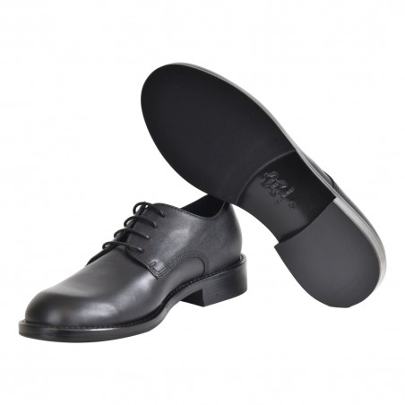SCARPA CON LACCI SITON MOS2402 NERO