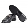 MOCASSINO CON MORSETTO SITON MOS2406 NERO