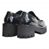 MOCASSINO CON MORSETTO SITON MOS2422 NERO