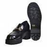 MOCASSINO CON MORSETTO SITON MOS2422 NERO