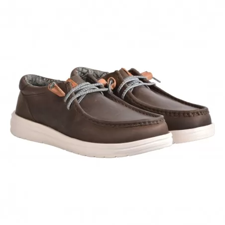 MOCASSINO HEY DUDE WALLYGRIP GREY