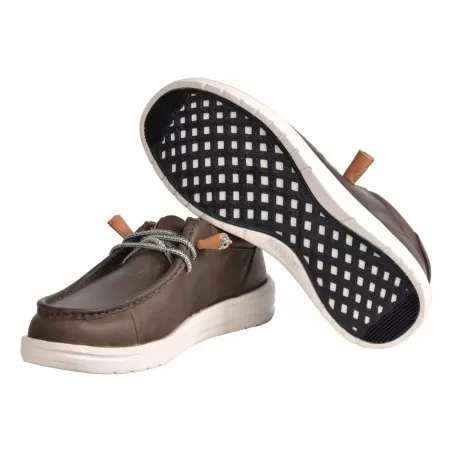 MOCASSINO HEY DUDE WALLYGRIP GREY