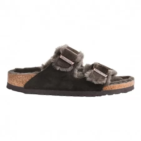 CIABATTA ARIZONA SHEARLING BIRKENSTOCK 1020528 MOCCA