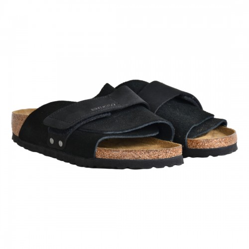 CIABATTA KYOTO SUEDE BIRKENSTOCK 1022566 BLACK