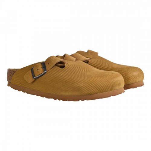 SABOT BOSTON CORDUROY BIRKENSTOCK 1025668 CORKBROWN