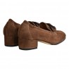 MOCASSINO CON ACCESSORIO LA PARIGINA 4420 COCCO