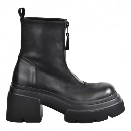 TRONCHETTO CON ZIP ELENA IACHI E3770 NERO