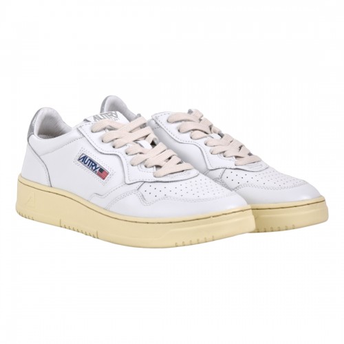 SNEAKERS AUTRY AULMLL05 WHT/SILVER