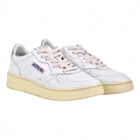 SNEAKERS AUTRY AULMLL05 WHT/SILVER
