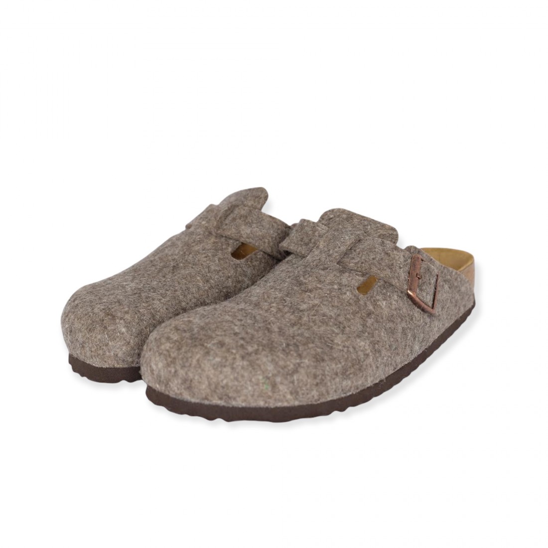 Pantofole lana sales cotta birkenstock