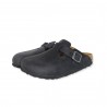 SABOT BOSTON OILED LEATHER BIRKENSTOCK 059463 BLACK