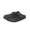 SABOT BOSTON OILED LEATHER BIRKENSTOCK 059463 BLACK