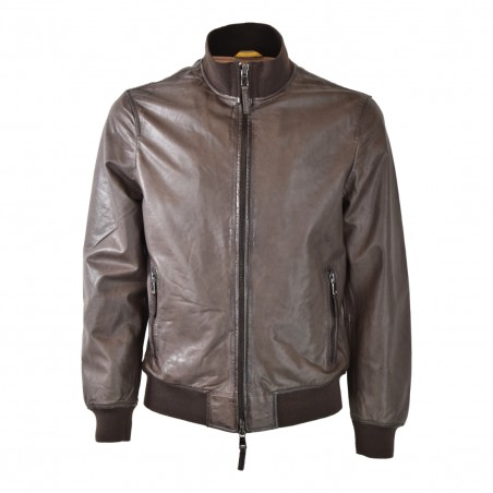 BOMBER IN PELLE BULLY 5605 SD03TR