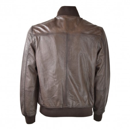 BOMBER IN PELLE BULLY 5605 SD03TR