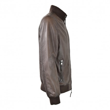 BOMBER IN PELLE BULLY 5605 SD03TR