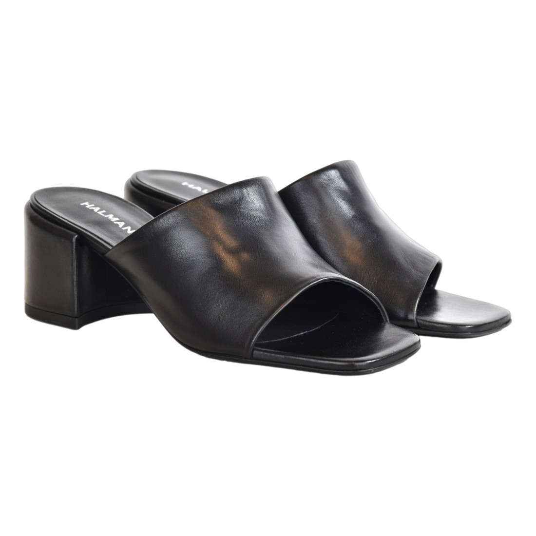 SABOT IN PELLE HALMANERA ABBY35 NERO
