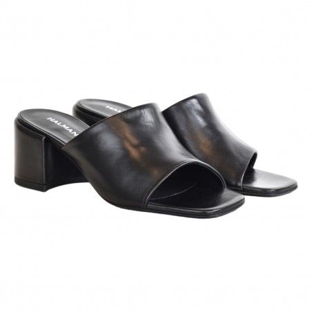 SABOT IN PELLE HALMANERA ABBY35 NERO