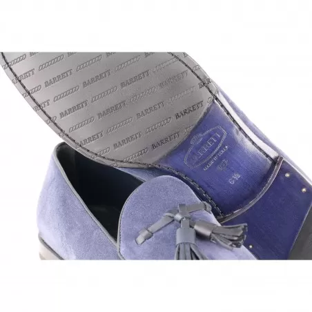 PANTOFOLA CON NAPPINA / BARRETT 201U069.3 NAVY