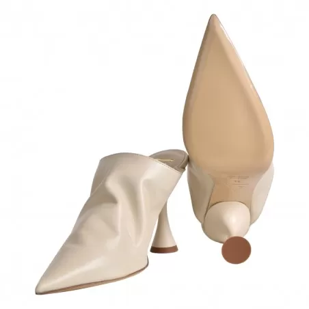 SABOT IN NAPPA GIAMPAOLO VIOZZI BI9029 CONCHIGLIA