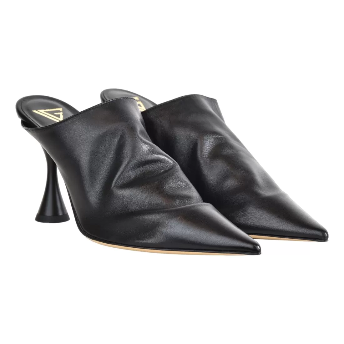 SABOT IN NAPPA GIAMPAOLO VIOZZI BI9029 NERO