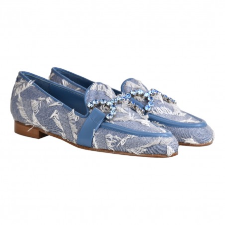 MOCASSINO JEANS C/ACCESSORIO FESTA JOYS JEANS