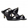 SANDALO IN NAPPA GIAMPAOLO VIOZZI KO9082 NERO