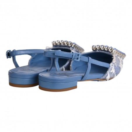 CHANEL DENIM CON ACCESSORIO FESTA LAVANDA JEANS
