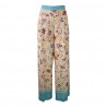 PANTALONE EDWINA STAMPA FIORE SEMICOUTURE Y4SS15 FLW44
