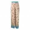 PANTALONE EDWINA STAMPA FIORE SEMICOUTURE Y4SS15 FLW44