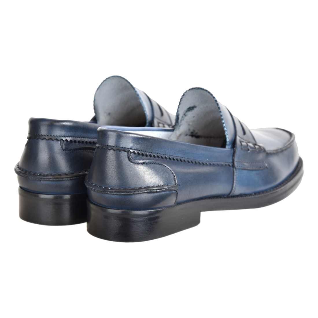 MOCASSINO SAXONE 1000 26 BLU