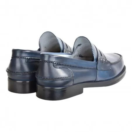 MOCASSINO SAXONE 1000/26 BLU