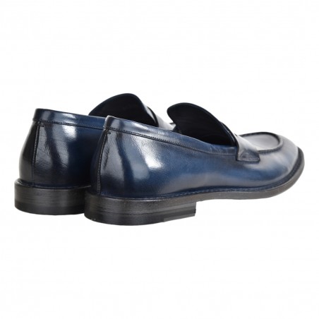 MOCASSINO PELLE PANTANETTI 16355E DENIM