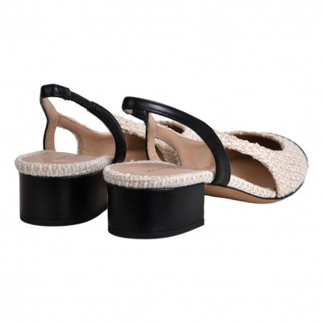 CHANEL TWEED ROBERTO FESTA AURELIA BEIGE/NERO