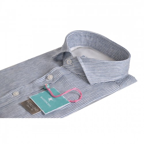 CAMICIA IN LINO BASTONCINO B2655.164 04