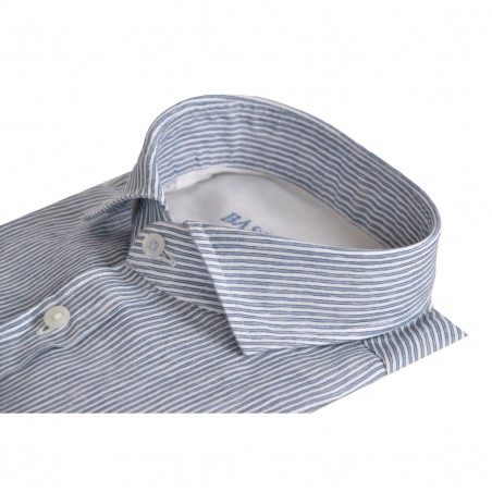 CAMICIA IN LINO BASTONCINO B2655.164 04