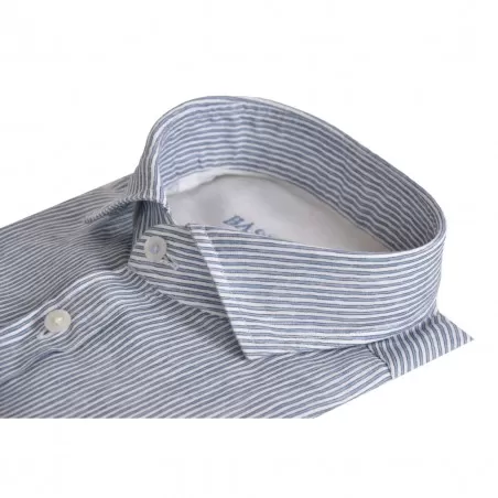 CAMICIA IN LINO BASTONCINO B2655.164 04