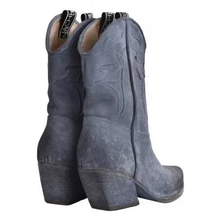 TEXANO RICAMATO ELENA IACHI E2016 DENIM