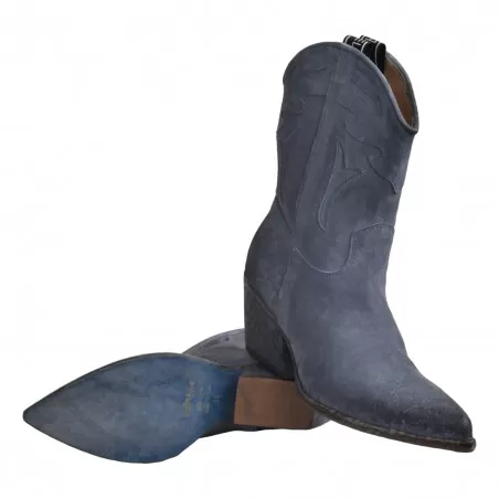 TEXANO RICAMATO ELENA IACHI E2016 DENIM