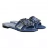 CIABATTA DENIM CON ACCESSORIO ROBERTO FESTA FADE VINTAGE
