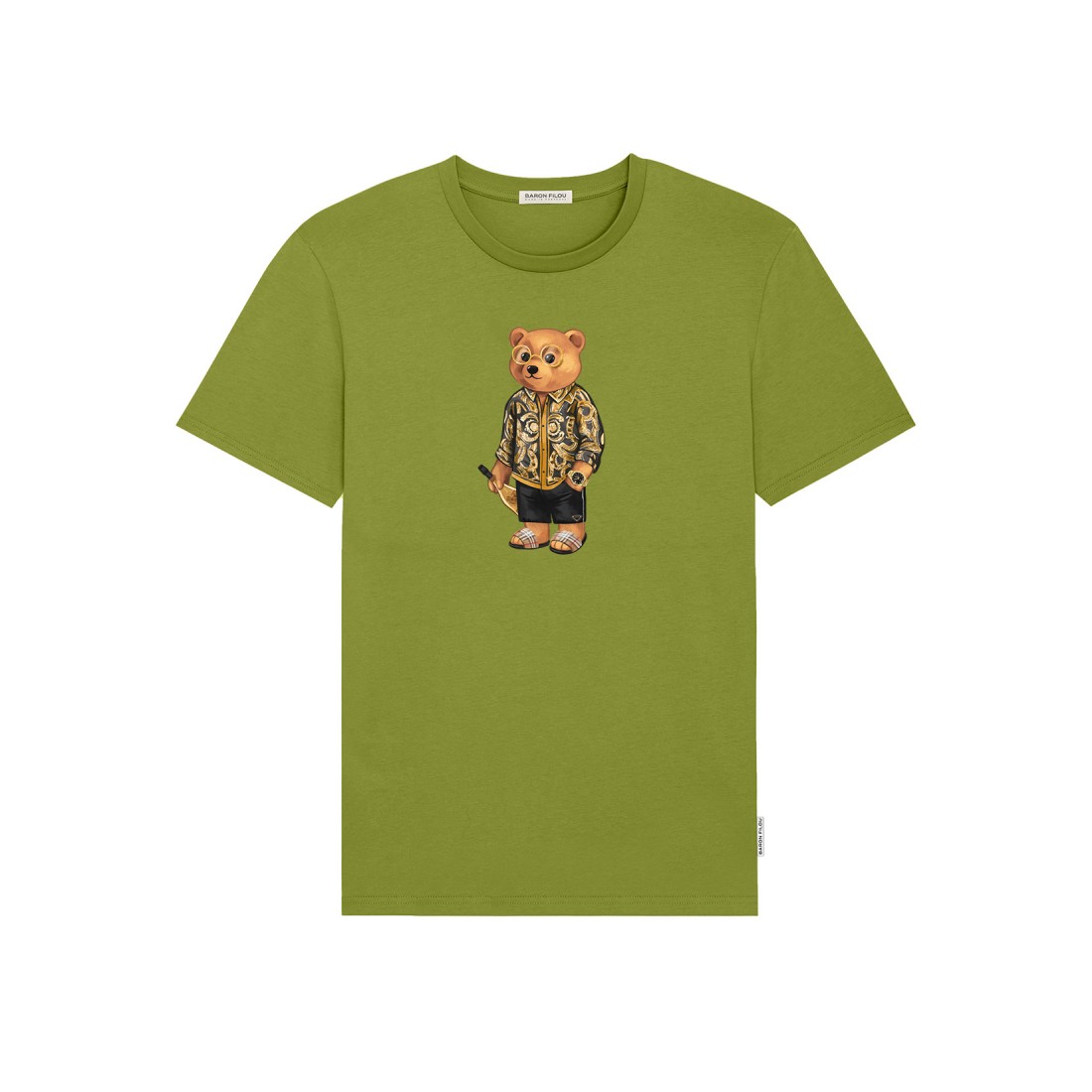 T-SHIRT BARON FILOU FIL81TS OLIVE