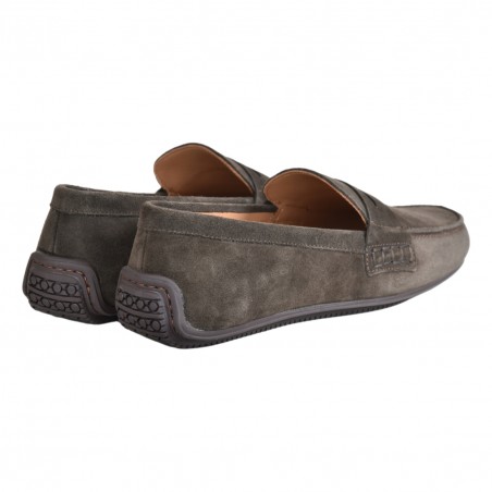 MOCASSINO IN CAMOSCIO CHEANEY HUNT DKBROWN
